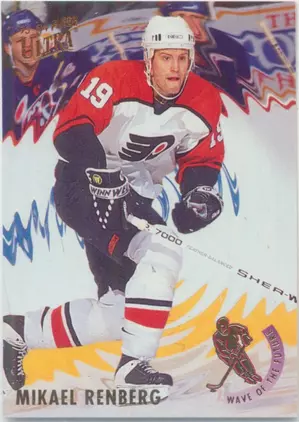 1993-94 ULTRA - MIKAEL RENBERG #16 WAVE OF THE FUTURE