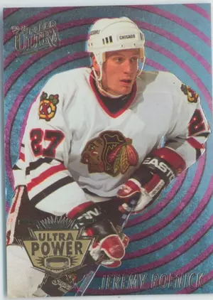 1994-95 FLEER ULTRA - JEREMY ROENICK #8 ULTRA POWER