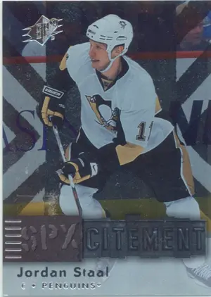 2009-10 SPX - JORDAN STAAL #X43 SPXCITEMENT (ERR)