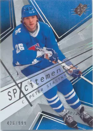 2008-09 SPX - PETER STASTNY #X51 SPXCITEMENT 426/999