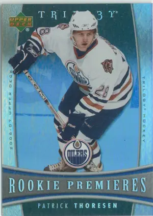 2006-07 TRILOGY - PATRICK THORESEN #114 ROOKIE 918/999