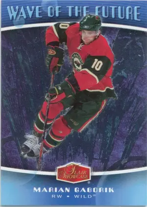 2006-07 FLAIR SHOWCASE - MARIAN GABORIK #WF19 WAVE OF THE FUTURE