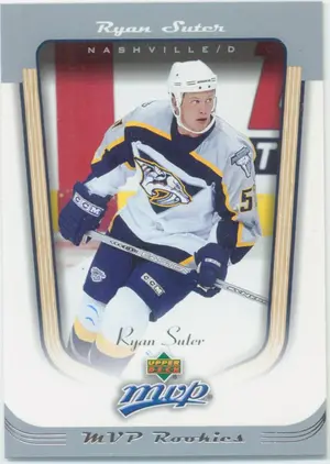 2005-06 MVP - RYAN SUTER #417 ROOKIE