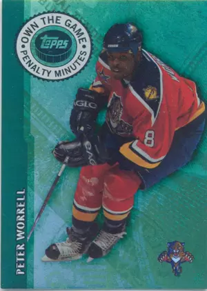 2003-04 TOPPS - PETER WORRELL #OTG20 OWN THE GAME