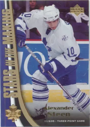 2005-06 UPPER DECK - ALEXANDER STEEN #SM10 STARS IN THE MAKING