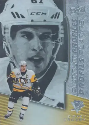 2017-18 TIM HORTONS - SIDNEY CROSBY #PP-12 PLATINUM PROFILES