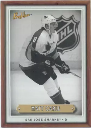 2006-07 BEEHIVE - MATT CARLE #151 WOOD