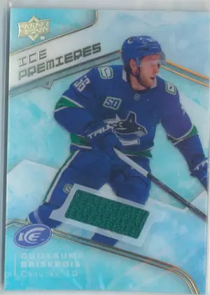2019-20 ICE - GUILLAUME BRISEBOIS #IPJ-GB PREMIER JERSEYS