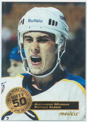 1993-94 PINNACLE - ALEXANDER MOGILNY #2 NIFTY 50