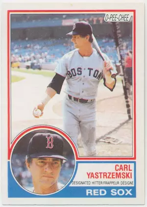1983 O-Pee-Chee - Carl Yastrzemski #4