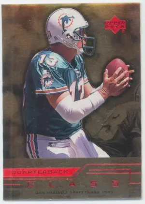 1999 Upper Deck - Dan Marino Quarterback Class #QC8