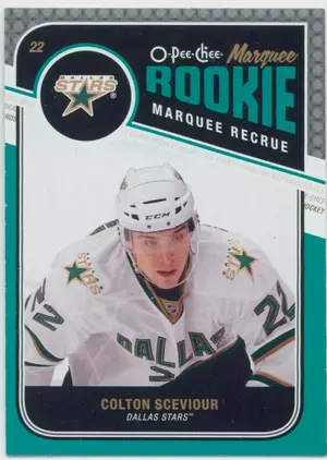2011-12 O-PEE-CHEE - COLTON SCEVIOUR #588 ROOKIE