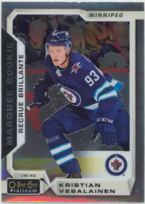 2018-19 O-PEE-CHEE PLATINUM - KRISTIAN VESALAINEN #188 ROOKIE