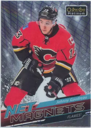2018-19 O-PEE-CHEE PLATINUM - JOHNNY GAUDREAU #NM-7 NET MAGNETS