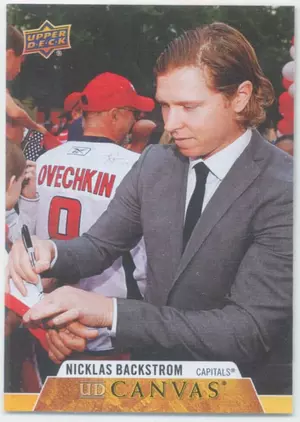 2020-21 UPPER DECK - NICKLAS BACKSTROM #C206 UD CANVAS