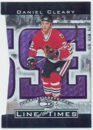 1997-98 DONRUSS PREFERRED - DANIEL CLEARY LINE OF THE TIMES #6-C 1152/2500⚠️