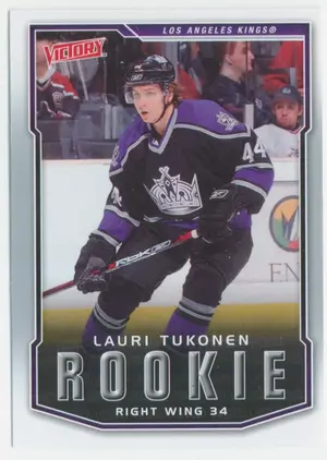 2007-08 VICTORY - LAURI TUKONEN #230 ROOKIE