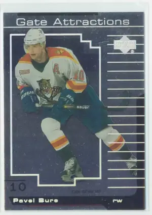 2000-01 UPPER DECK - PAVEL BURE #GA7 GATE ATTRACTIONS