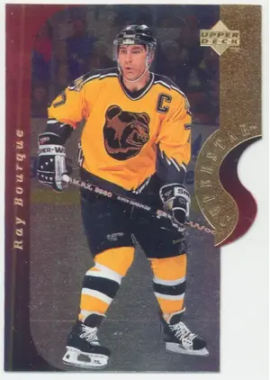 1996-97 UPPER DECK - RAY BOURQUE #SS7A SUPERSTAR SHOWDOWN
