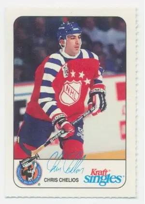 1992-93 KRAFT SINGLES - CHRIS CHELIOS