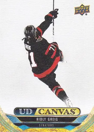 2024-25 Upper Deck Canvas C-86 Ridly Greig