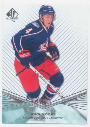 2011-12 SP AUTHENTIC - JOHN MOORE #R21 ROOKIE EXTENDED