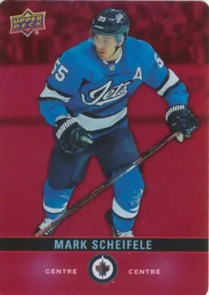 2019-20 TIM HORTONS - MARK SCHEIFELE #DC-21 RED DIE CUTS