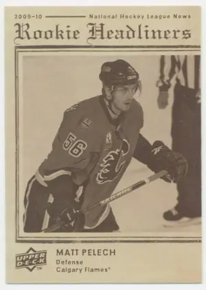 2009-10 UPPER DECK - MATT PELECH #RH20 ROOKIE HEADLINERS
