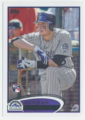 2012 Topps - Jordan Pacheco #219 RC ERR