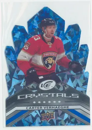 2021-22 UPPER DECK ICE - CARTER VERHAEGHE #IC-23 ICE CRYSTALS