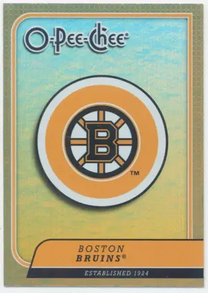 2008-09 O-PEE-CHEE - BOSTON BRUINS #CL3 TEAM CHECKLIST