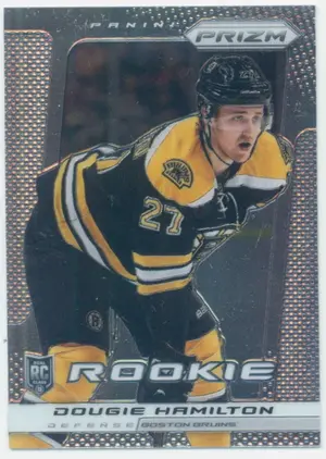 2013-14 PRIZM - DOUGIE HAMILTON #207 ROOKIE