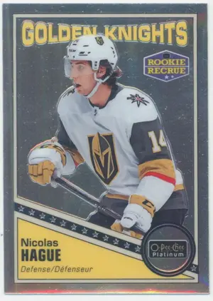 2019-20 O-PEE-CHEE PLATINUM - NICOLAS HAGUE #R-94 ROOKIE RETRO