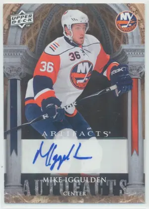 2009-10 ARTIFACTS - MIKE IGGULDEN #AF-MI AUTOFACTS