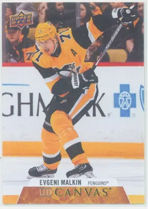 2020-21 UPPER DECK - EVGENI MALKIN #C186 UD CANVAS