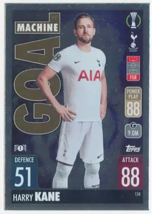 2021-22 Topps Match Attax UCL - Harry Kane #134 Goal Machine
