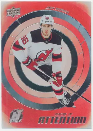 2022-23 UPPER DECK - JACK HUGHES #CA-15 CENTRE OF ATTENTION