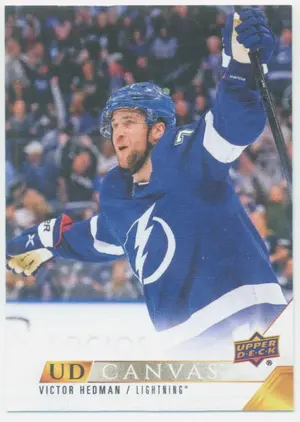 2022-23 UPPER DECK - VICTOR HEDMAN #C-72 UD CANVAS