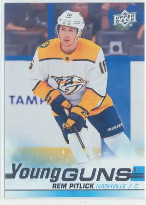 2019-20 UPPER DECK - REM PITLICK #456 YOUNG GUNS
