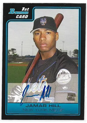 2006 Bowman Prospects #B118 Jamar Hill (1st)