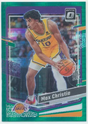 2023-24 Panini Donruss Optic - Max Christie #88 Green Hyper Prizm Parallel