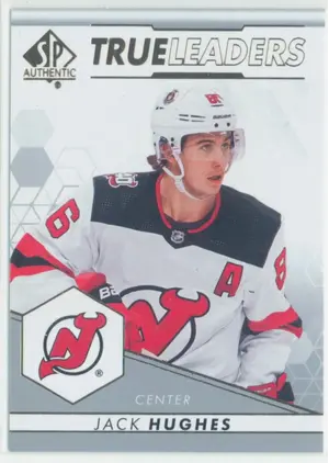 2022-23 SP AUTHENTIC - JACK HUGHES #TL-19 TRUE LEADERS