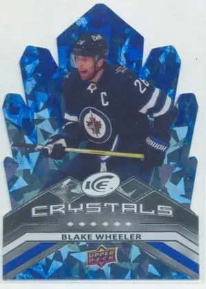 2021-22 UPPER DECK ICE - BLAKE WHEELER #IC-8 ICE CRYSTALS
