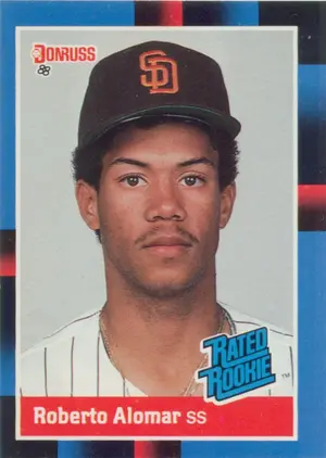 1988 Donruss - Roberto Alomar #34 Rated Rookie