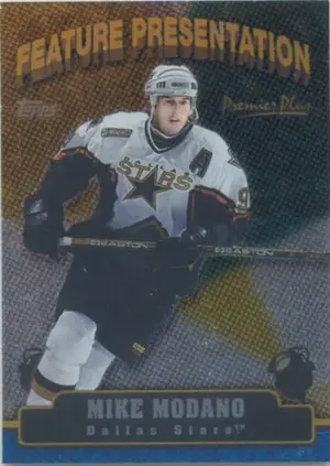 1999-00 PREMIER PLUS - MIKE MODANO #FP4 FEATURE PRESENTATION