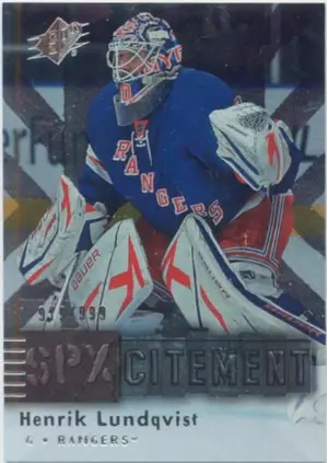 2009-10 SPX - HENRIK LUNDQVIST #X42 SPXCITEMENT 979/999