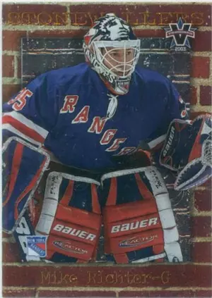 2002-03 VANGUARD - MIKE RICHTER #8 STONEWALLERS