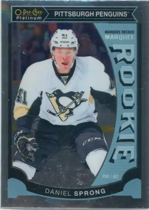2015-16 O-PEE-CHEE PLATINUM - DANIEL SPRONG #M15 MARQUEE ROOKIE