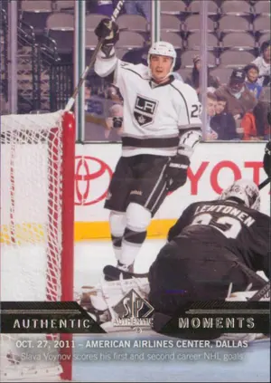 2013-14 SP AUTHENTIC - SLAVA VOYNOV #170 AUTHENTIC MOMENTS