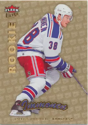 2006-07 FLEER ULTRA - JARKKO IMMONEN #217 ROOKIE GOLD MEDALLION